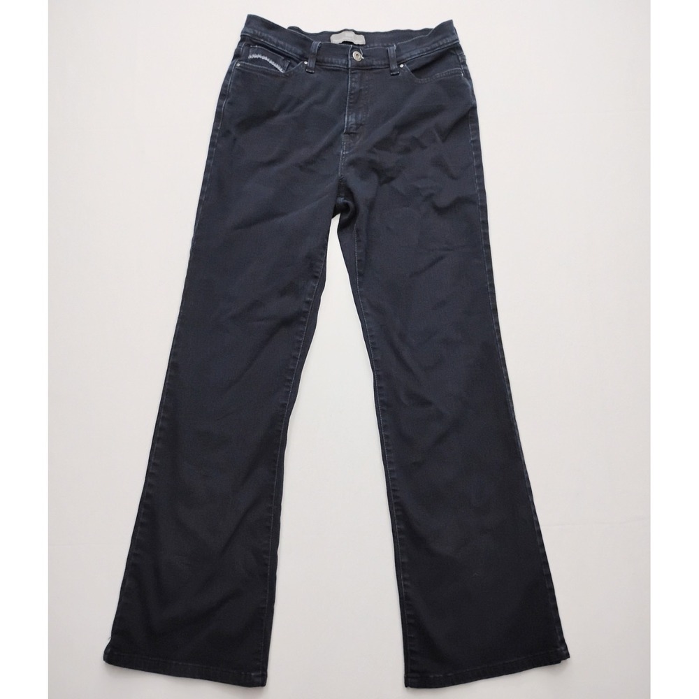 Levi's 512 Perfectly Slimming Bootcut Jeans Size 14 Women's Dark Wash Western